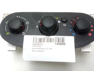 Commande De Chauffage - DACIA SANDERO 2 PHASE 1 - 40200301146860