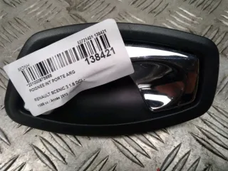 Poignée intérieure de porte arrière droite  - RENAULT SCENIC 3 PHASE 2 - 52721401138421